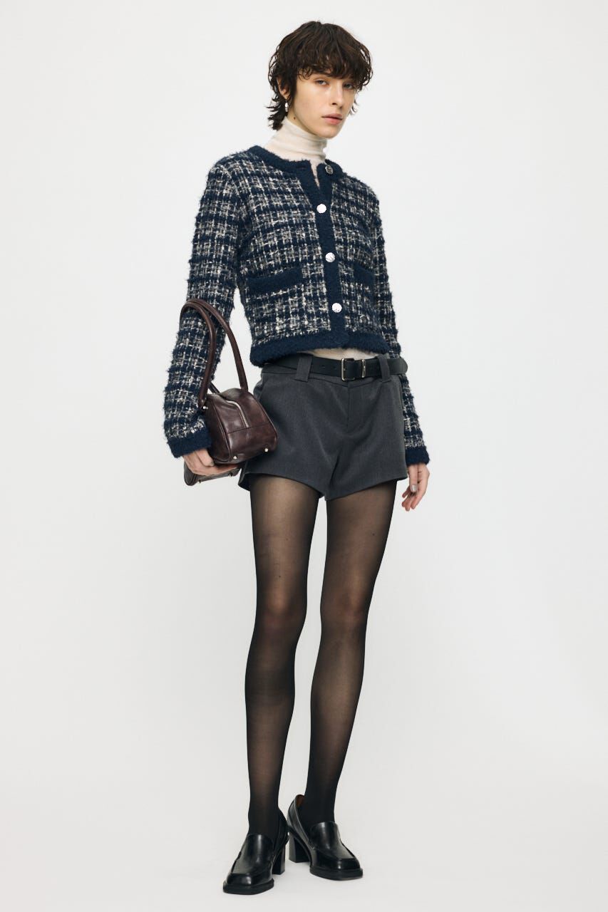 MOUSSY「COMPACT KNIT TWEED ジャケット」|その他|