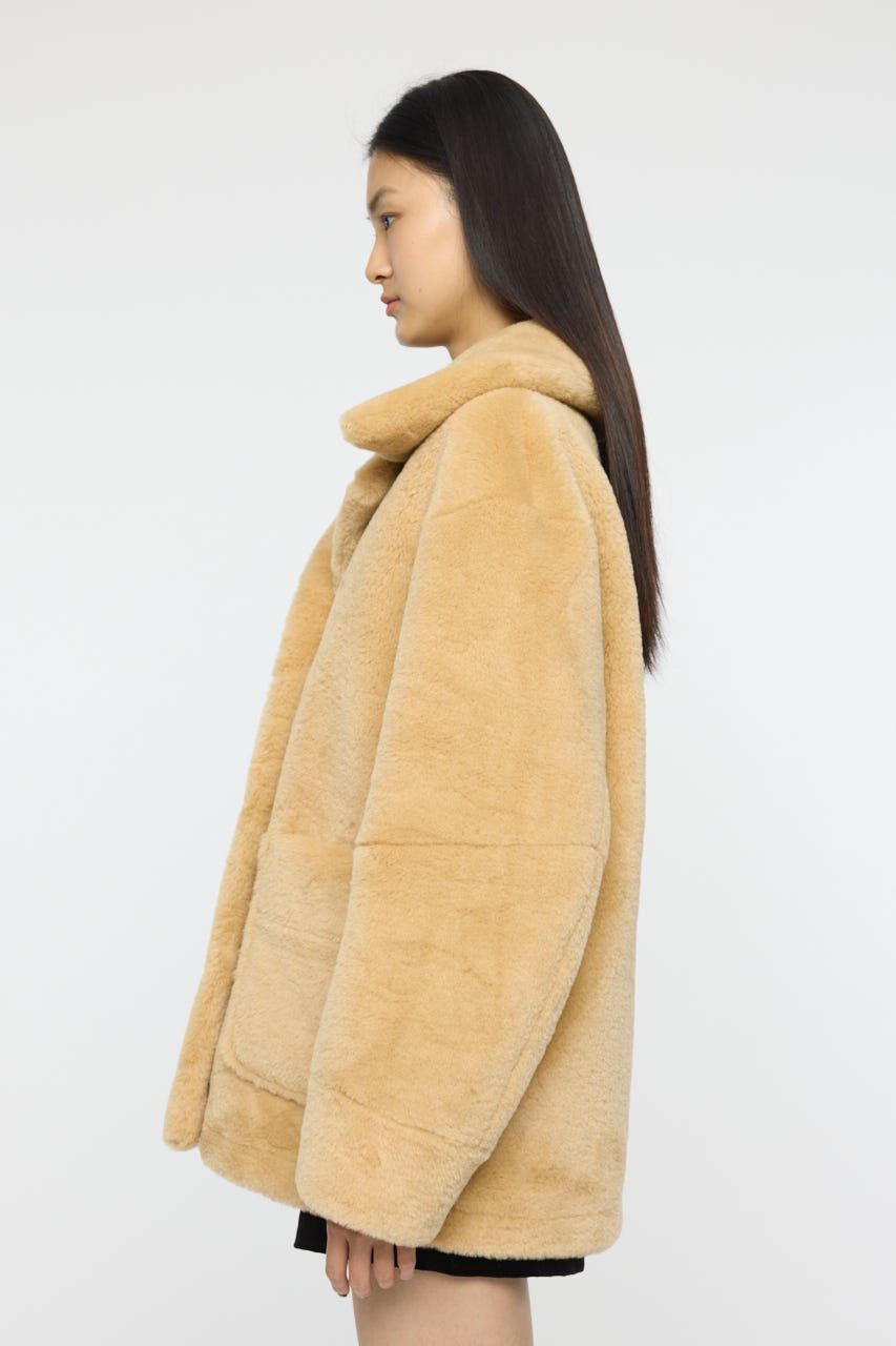 MOUSSY「SHEARLING OVER MIDDLE ジャケット」|その他|
