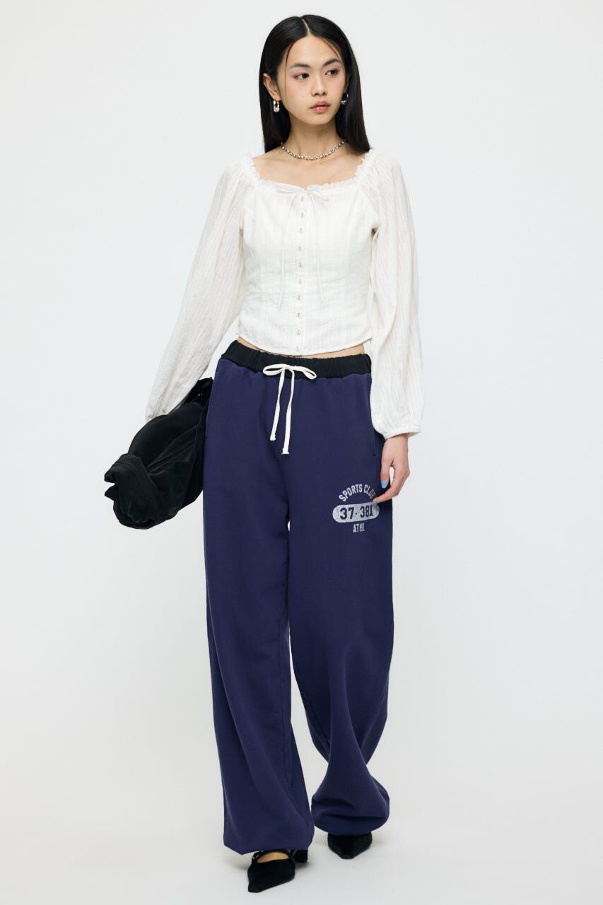 MOUSSY「LACE TRIMMED CORSET ブラウス」|シャツ・ブラウス|