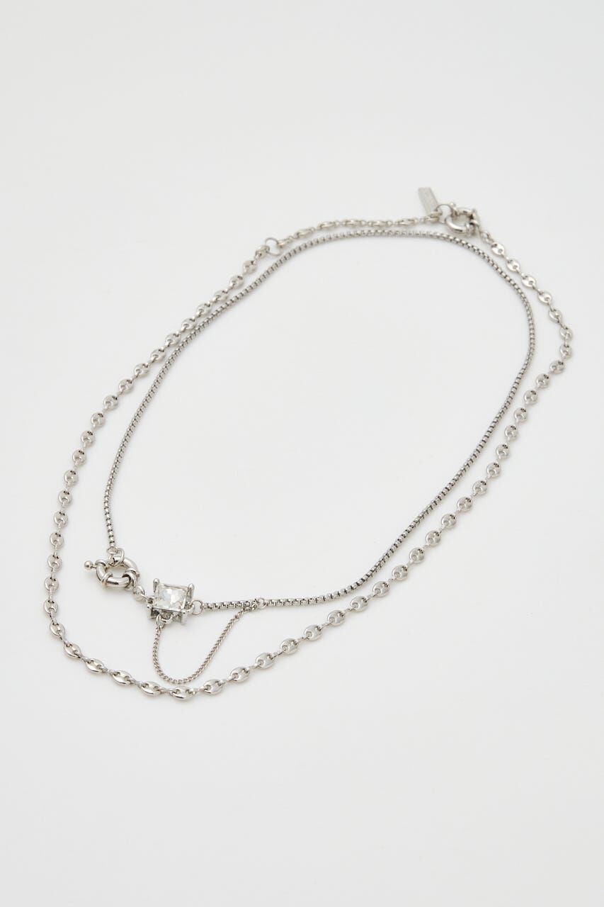 MOUSSY「COMBI CHAIN ネックレス」|ネックレス|