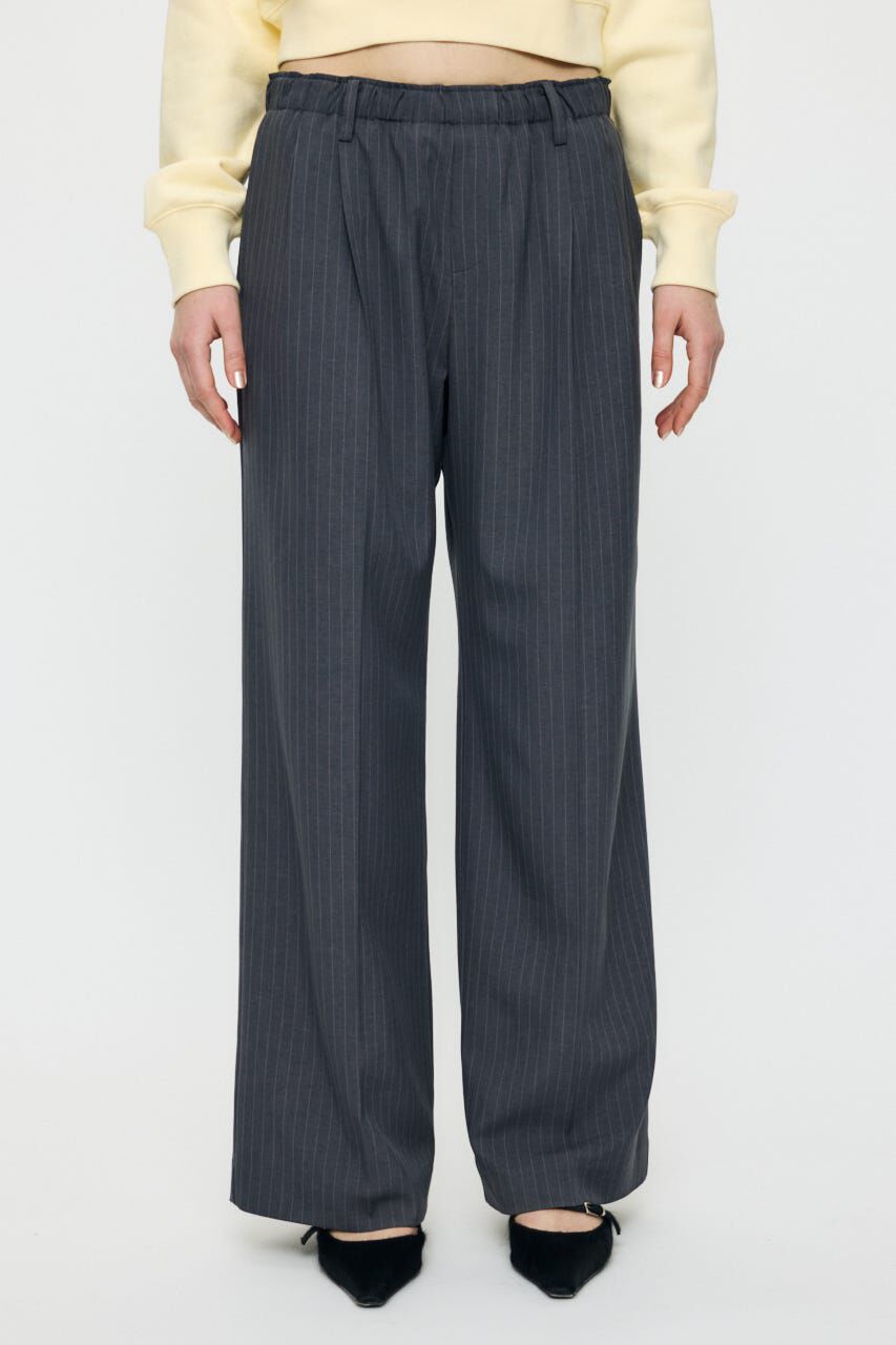 MOUSSY「EASY WAIST STRAIGHT トラウザーズ」|その他|柄GRY5