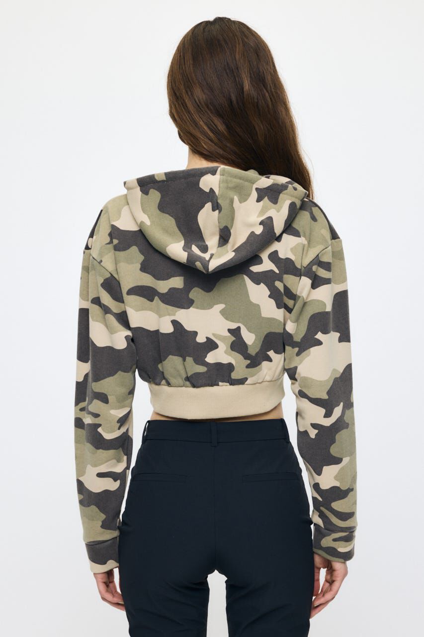 MOUSSY「CORSET ZIP フーディー」|パーカー|