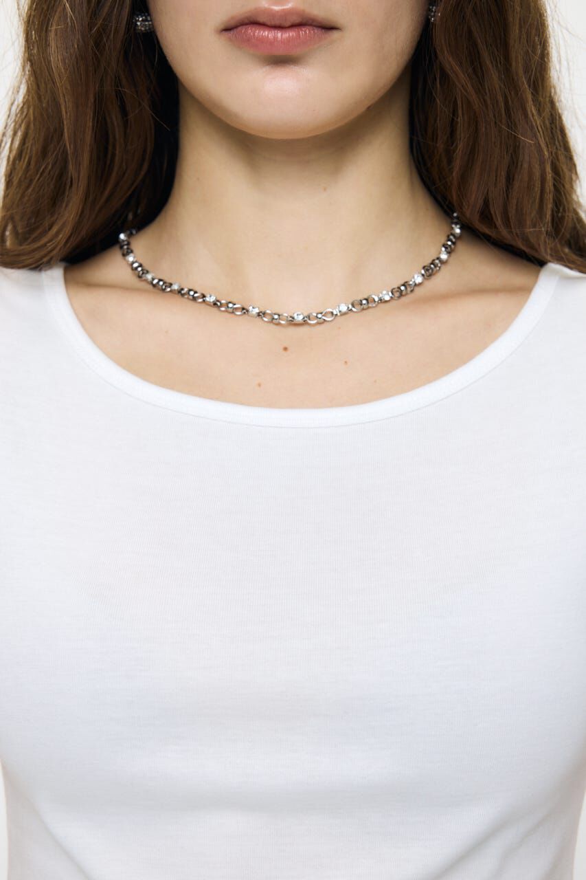 MOUSSY「SUVIN GIZA BOAT NECK TEE」|Tシャツ・カットソー|