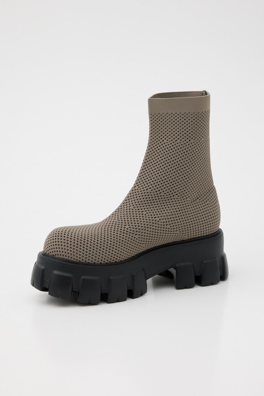 rienda「メッシュニットショートブーツ」|サンダル|