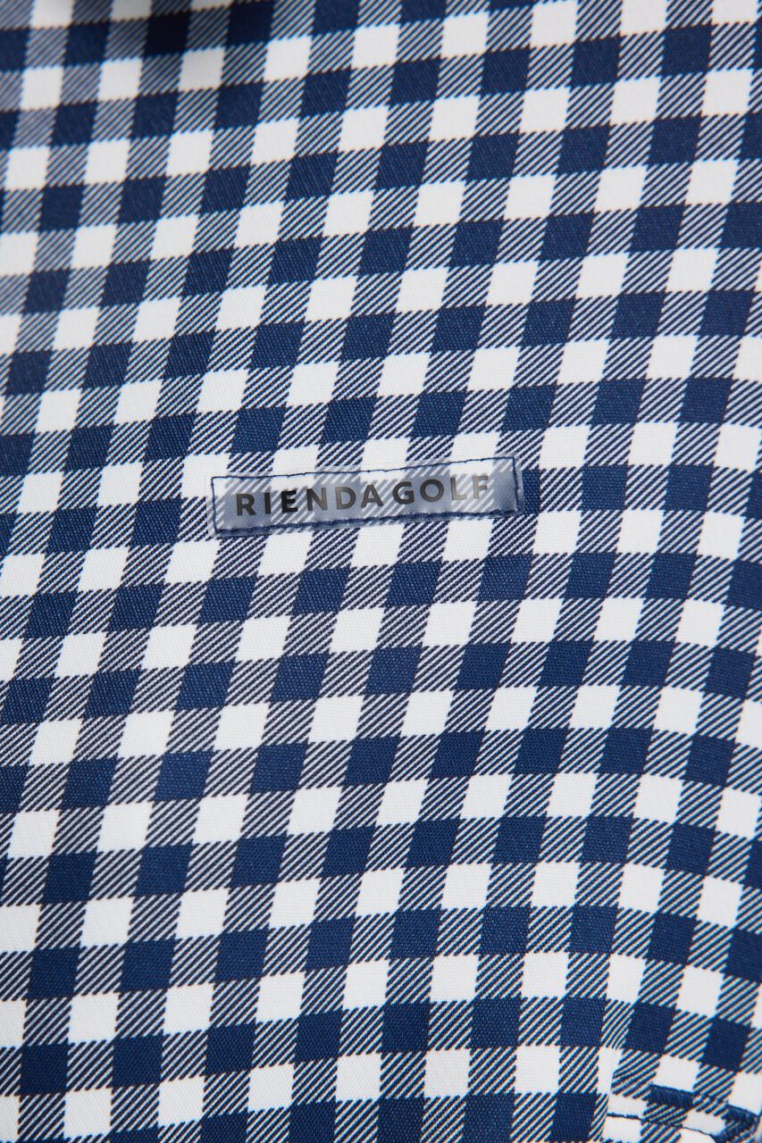 rienda「ギンガムチェックZIP UPブルゾン」|ブルゾン・スタジャン|