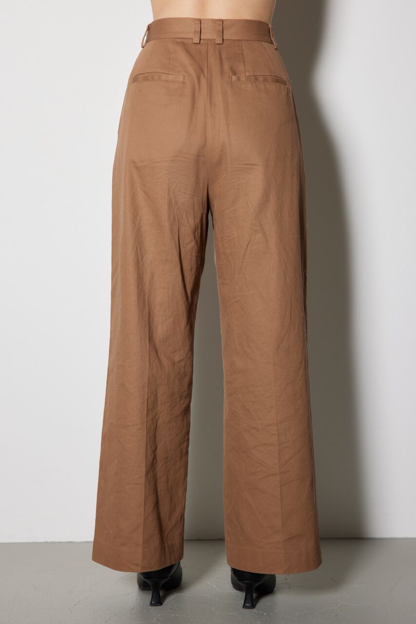 rienda「フロントタックチノジャストウエストパンツ」|その他|