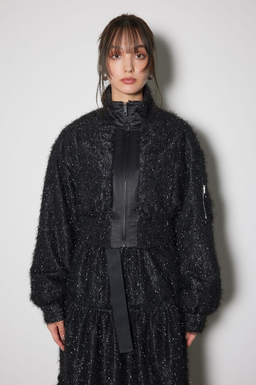 rienda「ニュアンスバリエーションブルゾン」|ブルゾン・スタジャン|