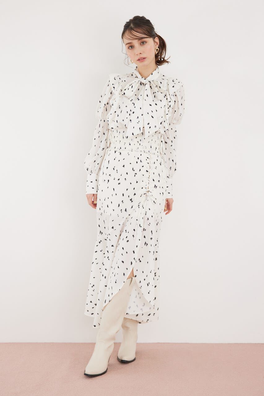 rienda「レースアップマーメイドスコートショートパンツ」|その他|