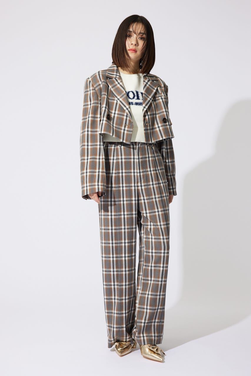 rienda「ダブルテーラードショートジャケット」|その他|