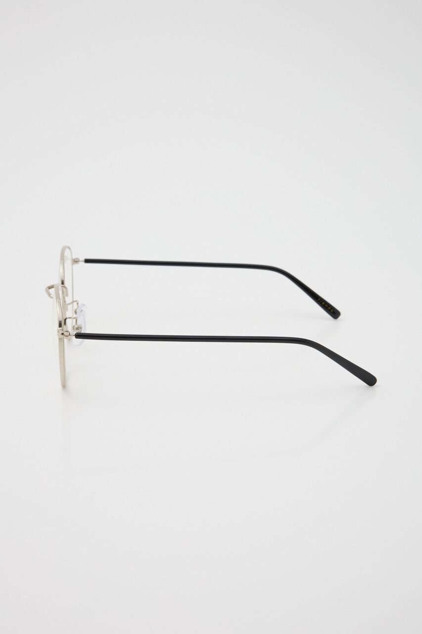 rienda「シルバーフレームラウンドアイウェア」|メガネ|