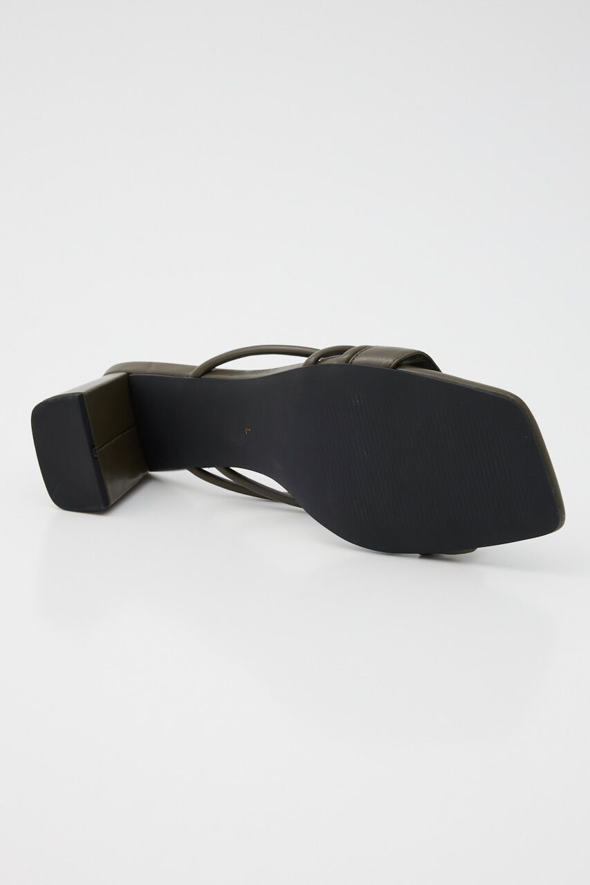 rienda「スリムストリングサンダル」|サンダル|