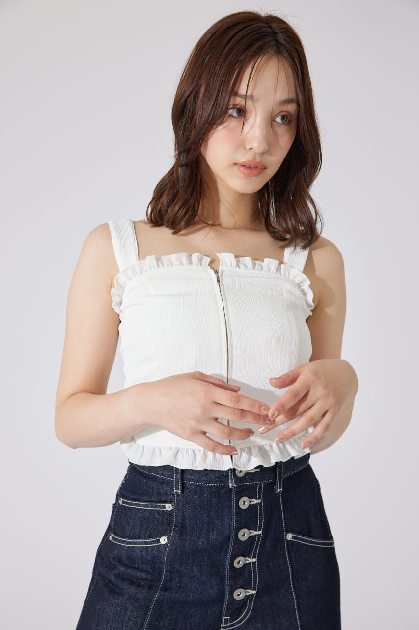 rienda「2WAYペプラムビスチェトップス」|シャツ・ブラウス|