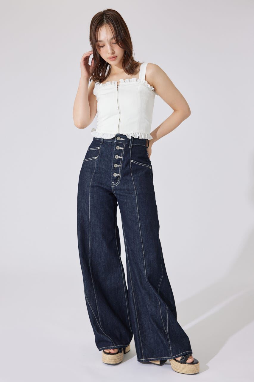 rienda「2WAYペプラムビスチェトップス」|シャツ・ブラウス|