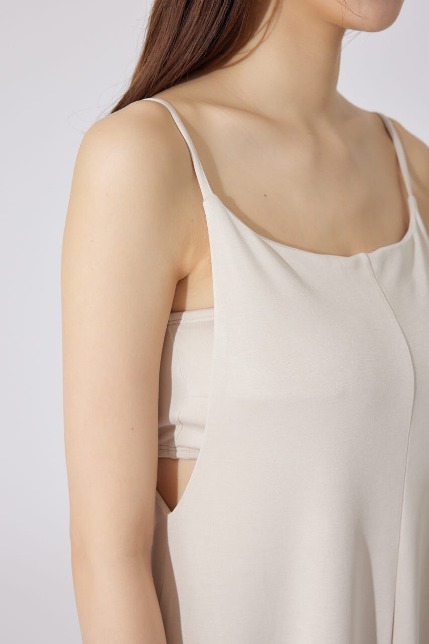 rienda「リラックスカットキャミワンピース」|ワンピース|