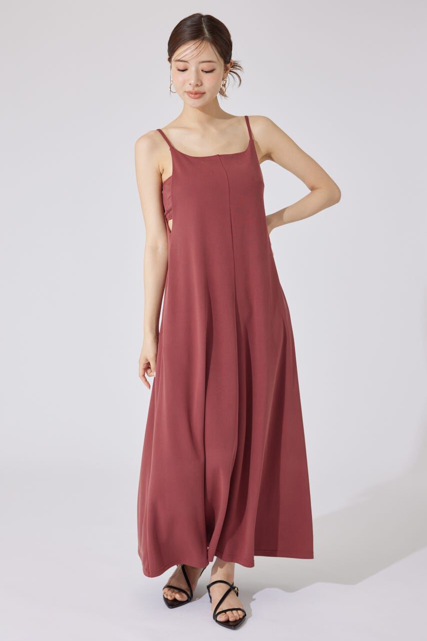 rienda「リラックスカットキャミワンピース」|ワンピース|