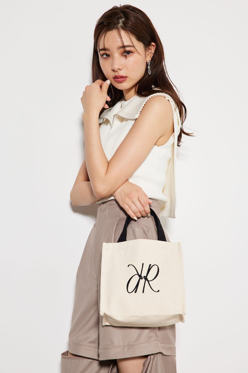 rienda「Rロゴキャンバスミニトートバッグ」|その他|