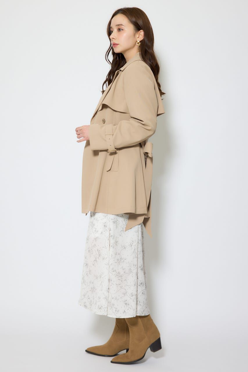 rienda「フラップフレアトレンチコート」|その他|