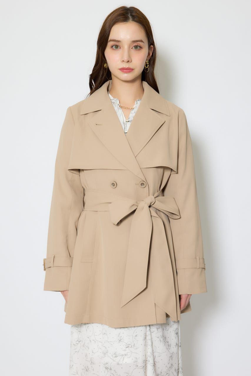 rienda「フラップフレアトレンチコート」|その他|