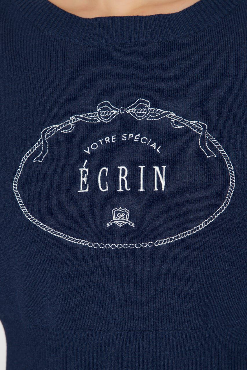 rienda「ロゴニットトップス」|ニット・セーター|