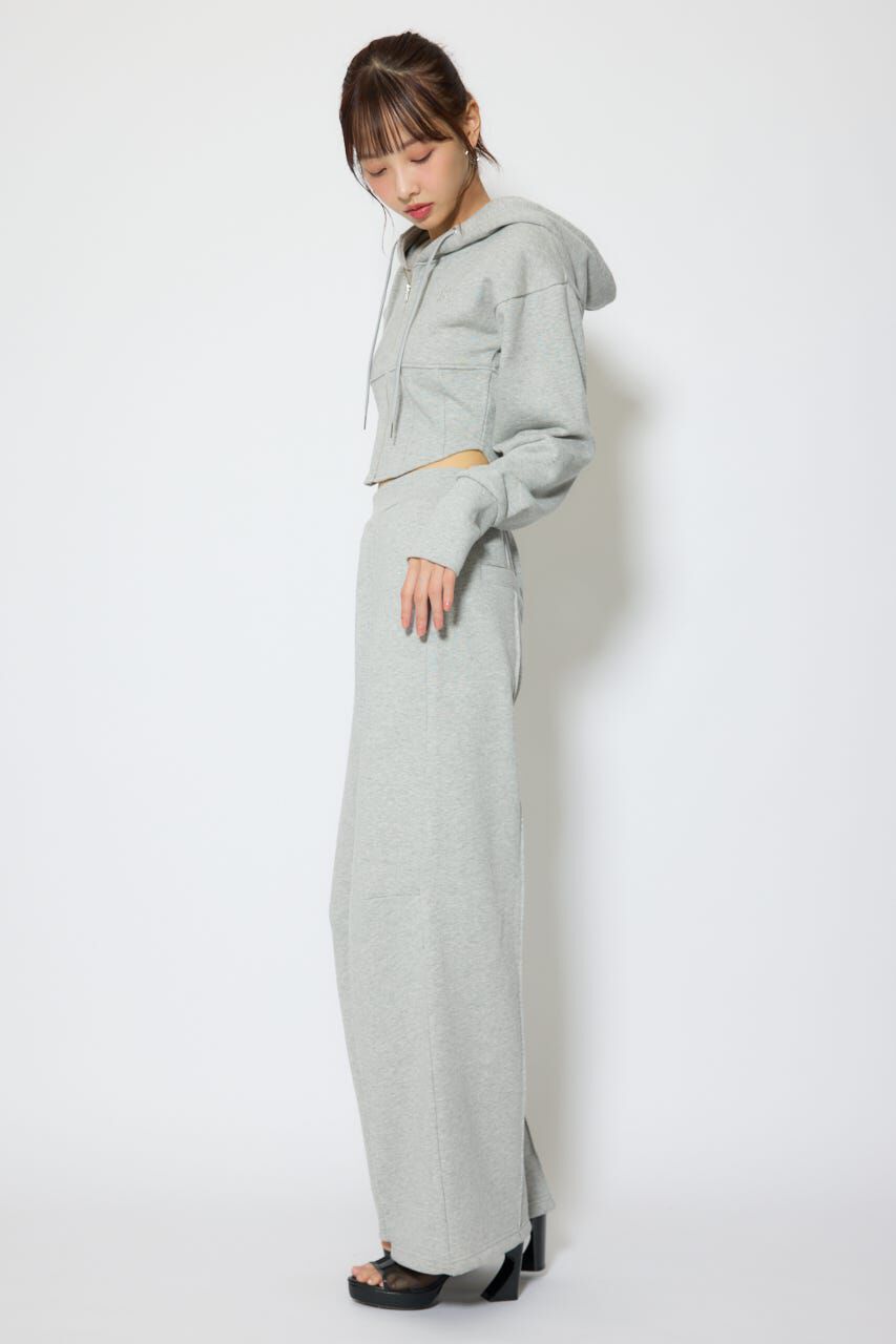 rienda「ビスチェディティールフードスウェット」|Tシャツ・カットソー|