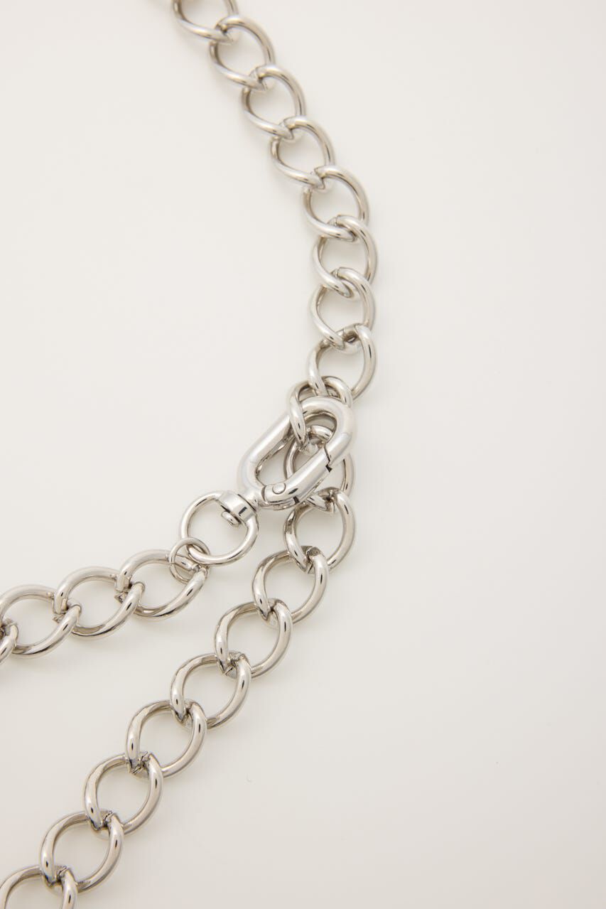 rienda「フェイクパールセットチェーンベルト」|ベルト|