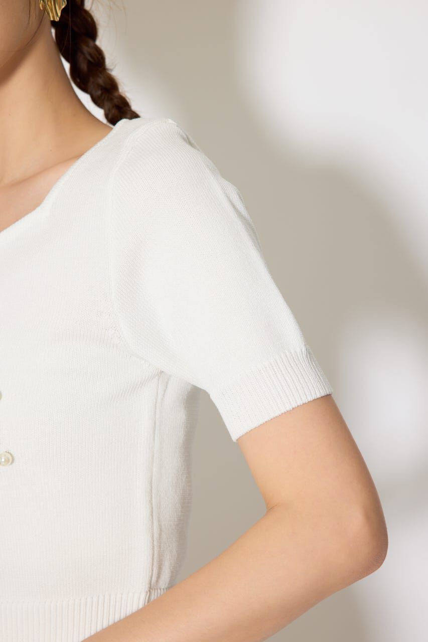 rienda「ジャガードRニットトップス」|ニット・セーター|