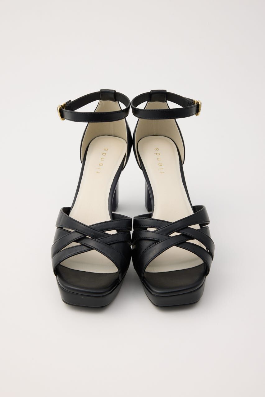 rienda「blendクロスサンダル」|サンダル|