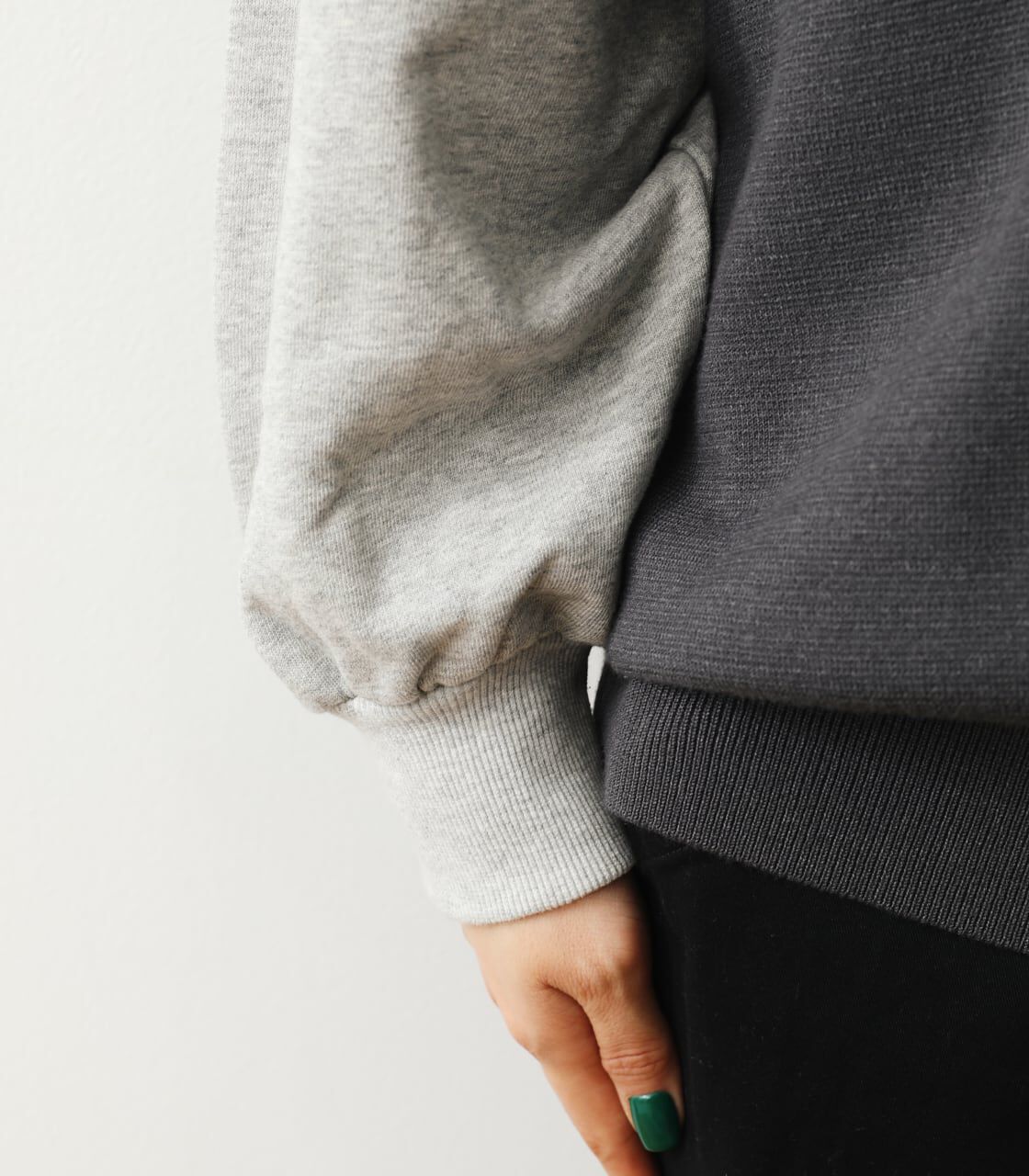 RODEO CROWNS「(WEB限定)裏毛ドッキングニットカーディガン」|カーディガン|