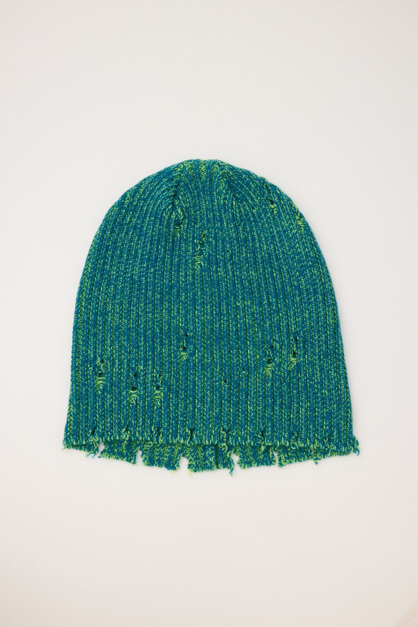 RODEO CROWNS「MIXダメージニットビーニー」|その他|GRN