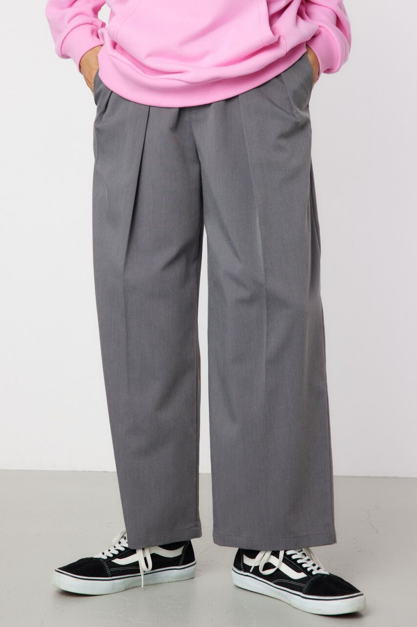 RODEO CROWNS「2TUCK WIDE スラックス」|その他|GRY