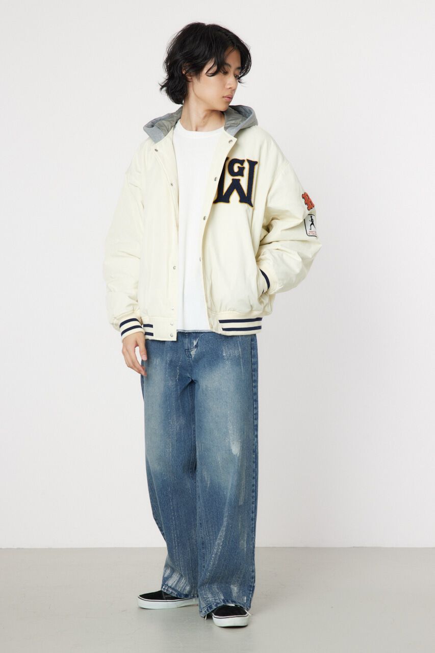 RODEO CROWNS「フーデッドアワードジャケット」|ブルゾン・スタジャン|