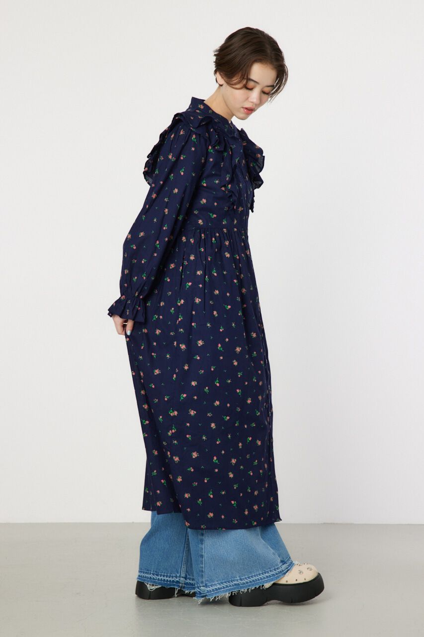 RODEO CROWNS「フラワーパターンフリルワンピース」|ワンピース|