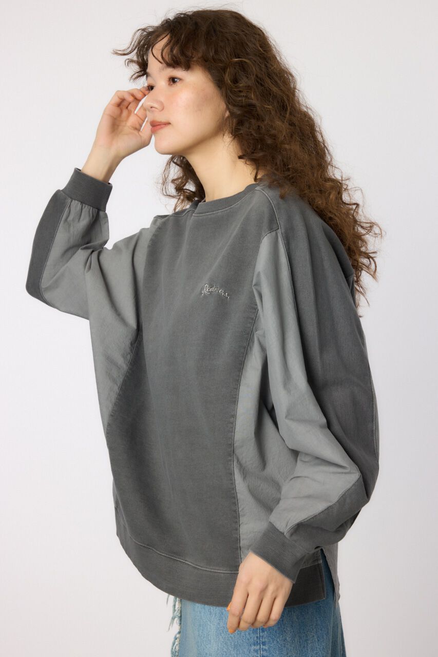 RODEO CROWNS「ピグメントバック切替トップス」|Tシャツ・カットソー|