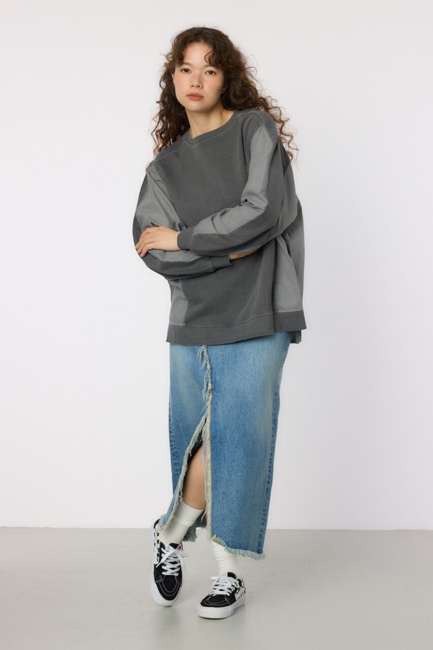 RODEO CROWNS「ピグメントバック切替トップス」|Tシャツ・カットソー|