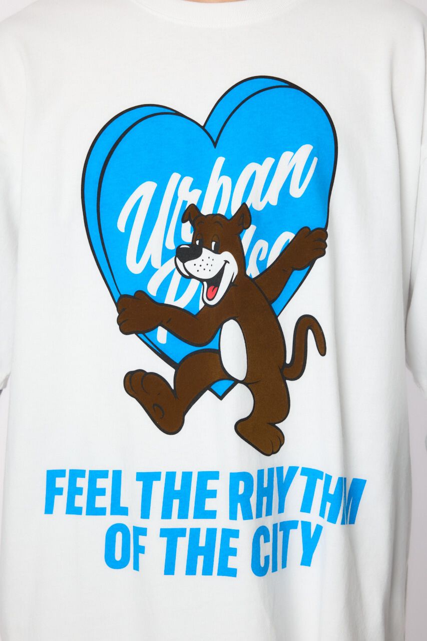 RODEO CROWNS「ハートパネルレイヤードロングスリーブTシャツ」|Tシャツ・カットソー|