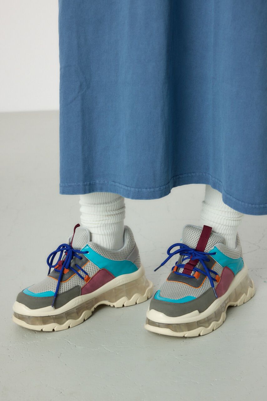 RODEO CROWNS「クリアソール ボリュームスニーカー」|スニーカー|