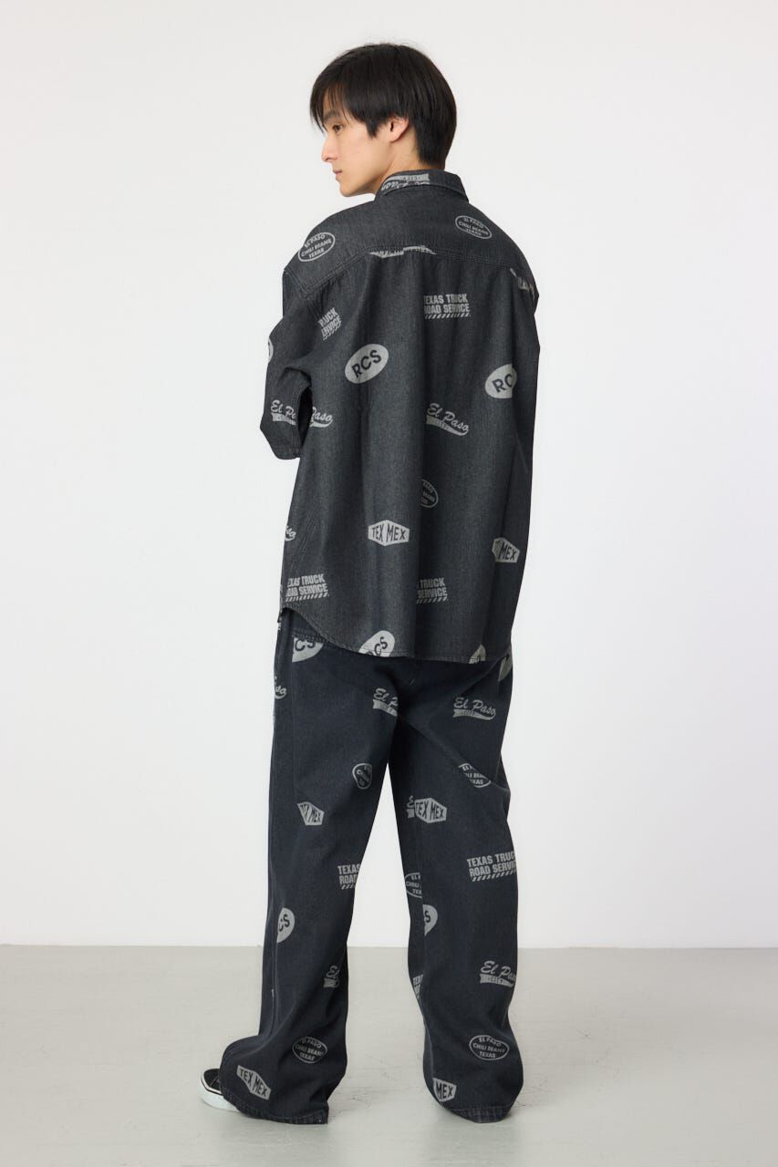 RODEO CROWNS「スタンプデニムシャツ」|シャツ・ブラウス|