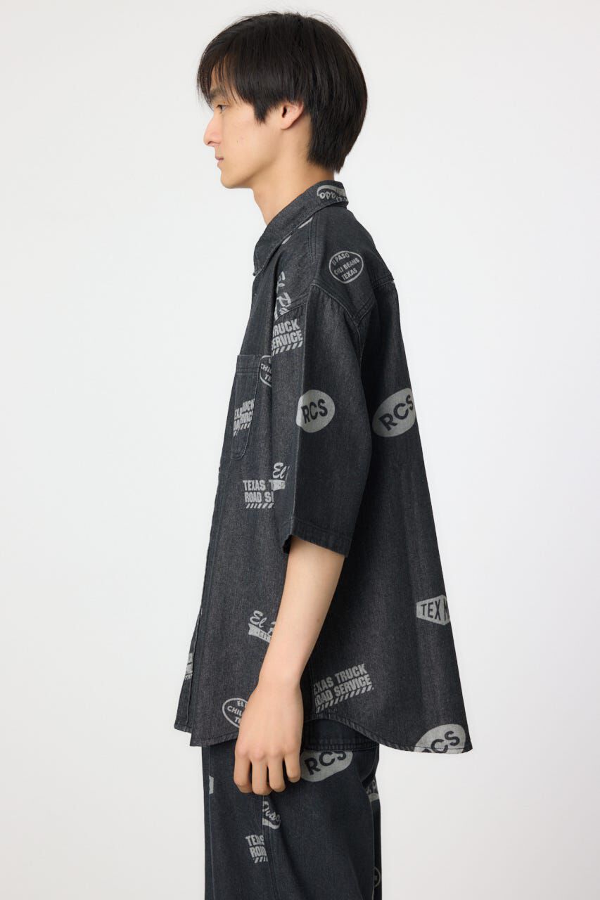 RODEO CROWNS「スタンプデニムシャツ」|シャツ・ブラウス|