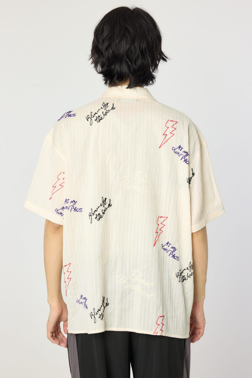 RODEO CROWNS「エンブロイダリーレタードシャツ」|シャツ・ブラウス|