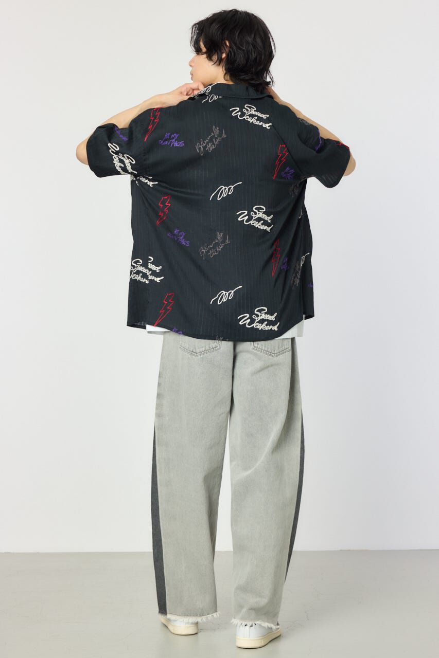 RODEO CROWNS「エンブロイダリーレタードシャツ」|シャツ・ブラウス|