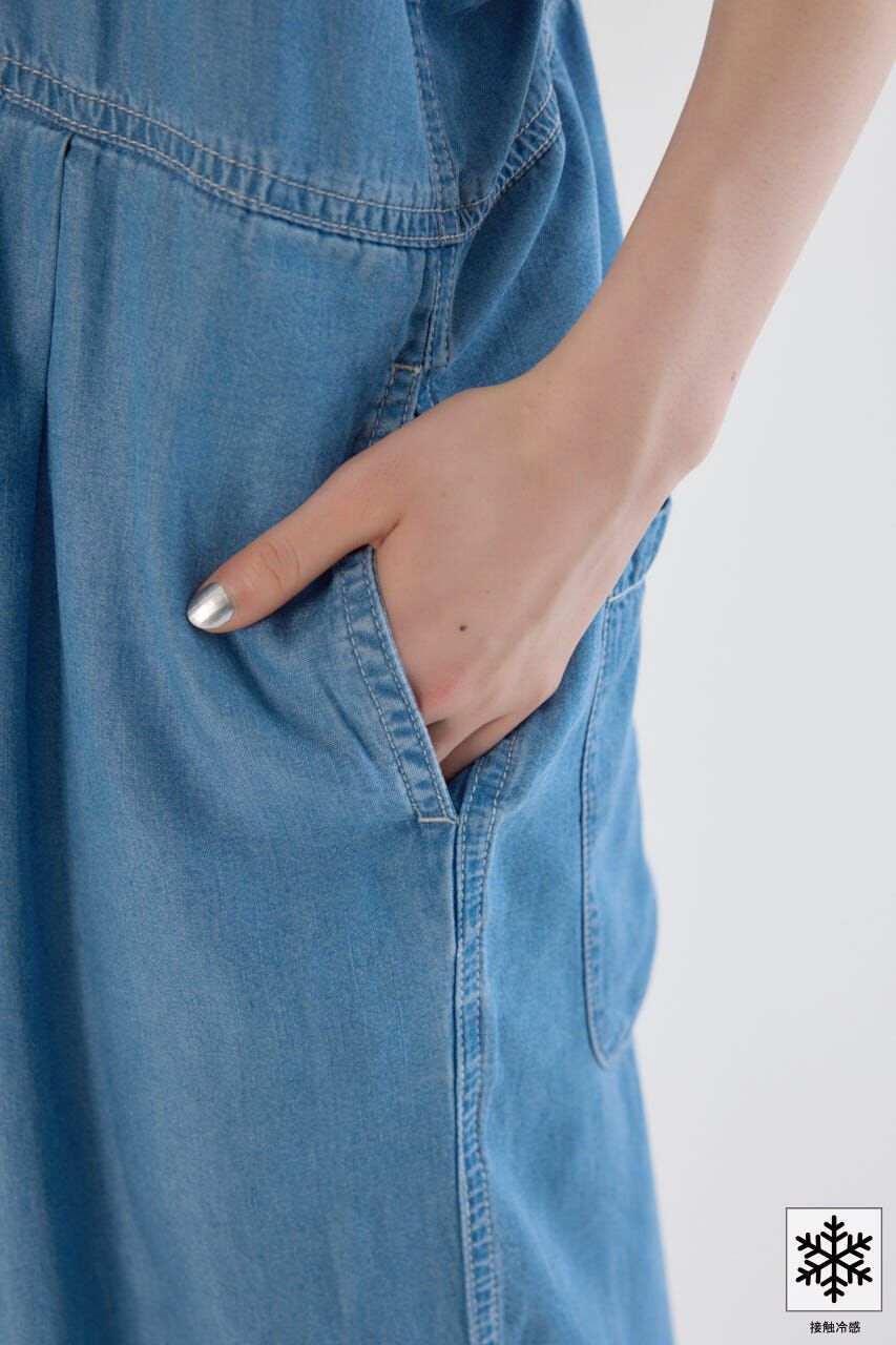 RODEO CROWNS「クールデニムリボンサロペット」|その他|