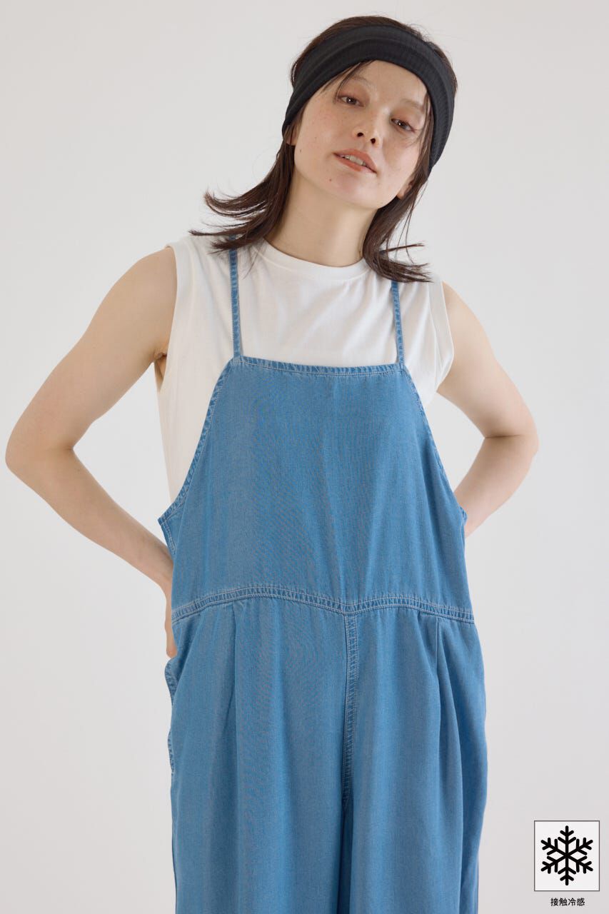 RODEO CROWNS「クールデニムリボンサロペット」|その他|