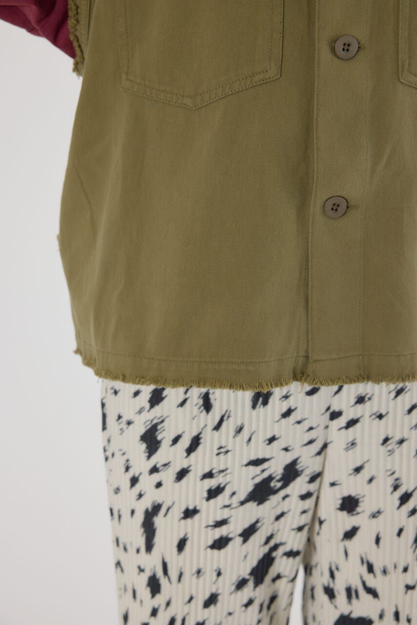 RODEO CROWNS「バックフリルベスト」|ダウンベスト・ベスト|