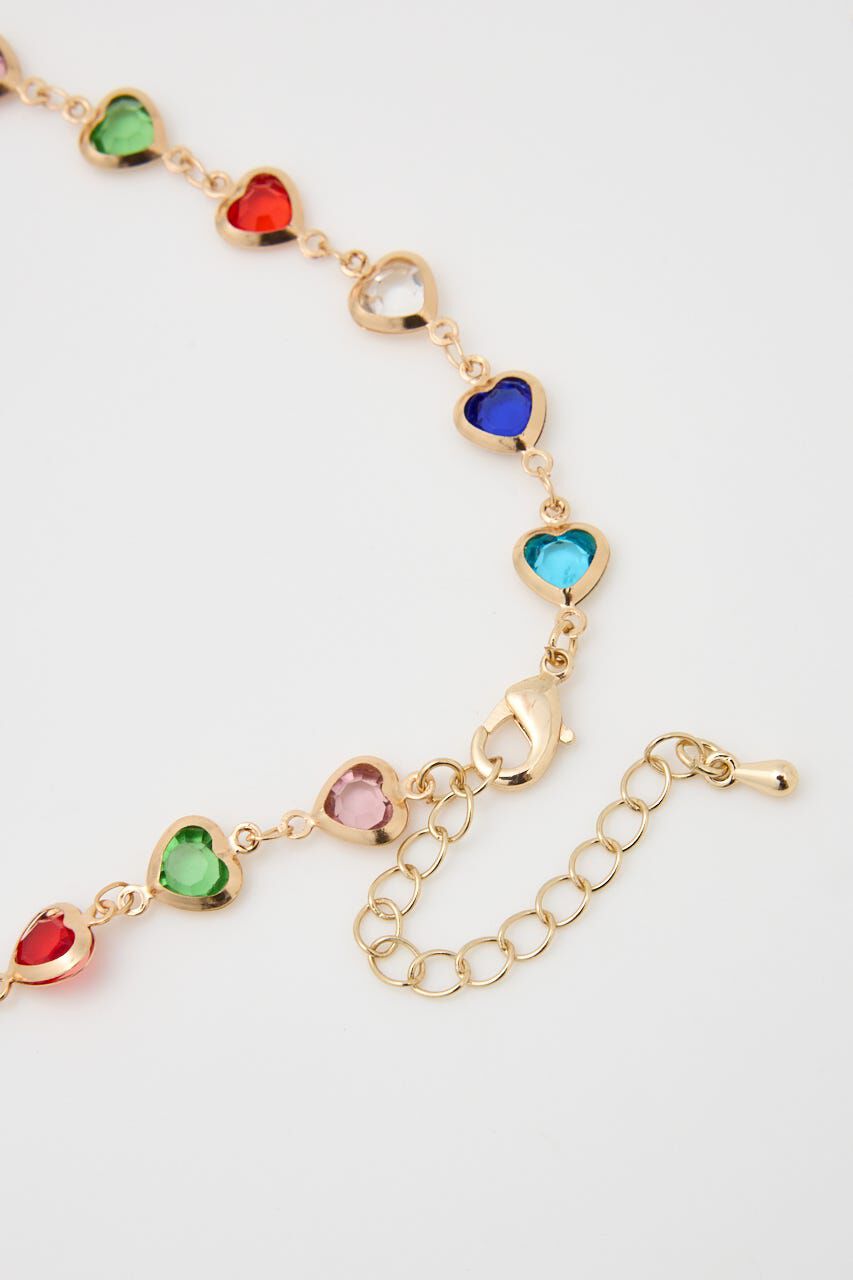RODEO CROWNS「カラフルハートネックレス」|ネックレス|