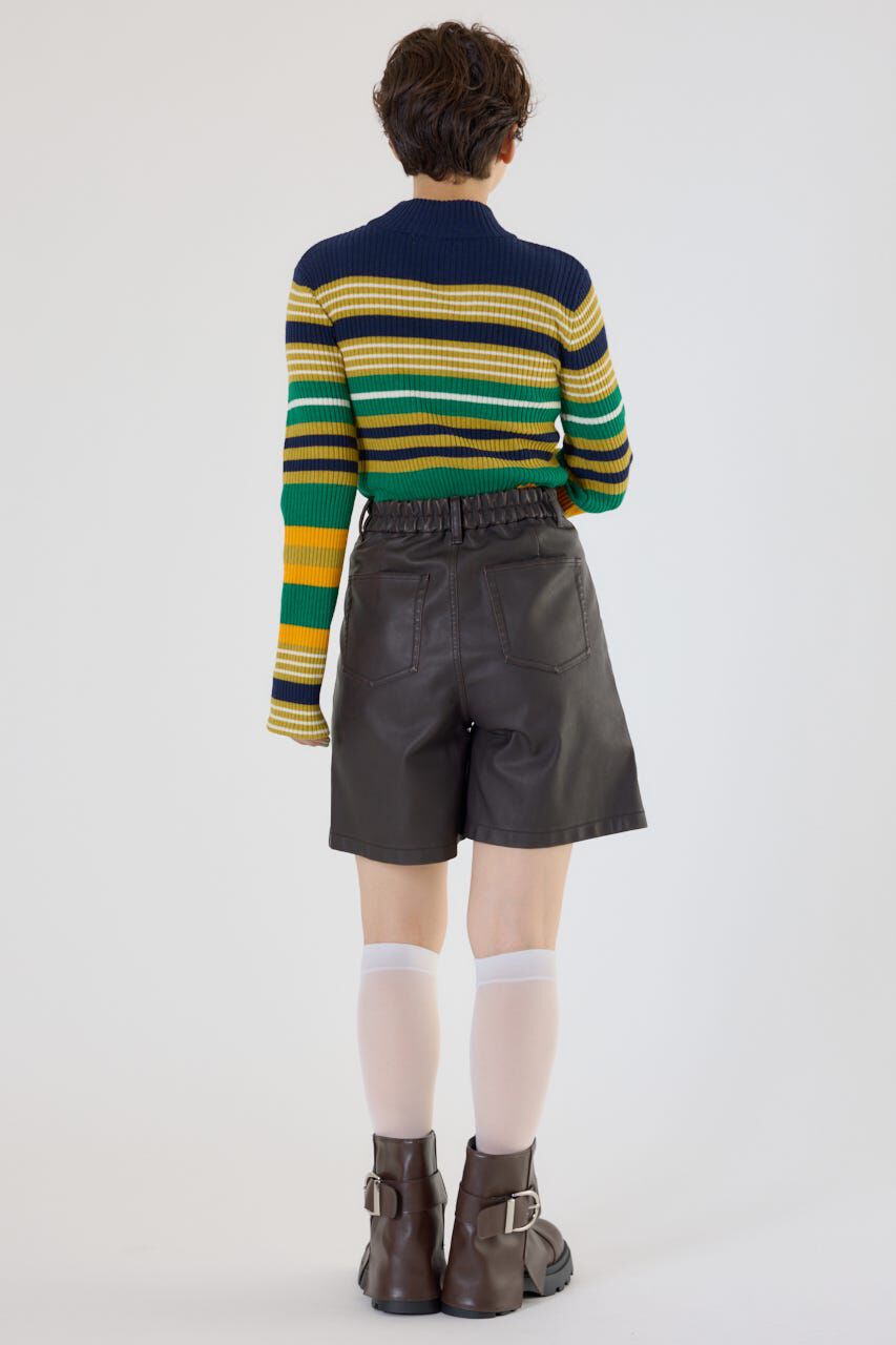 RODEO CROWNS「ヴィンテージフェイクレザーハーフパンツ」|その他|