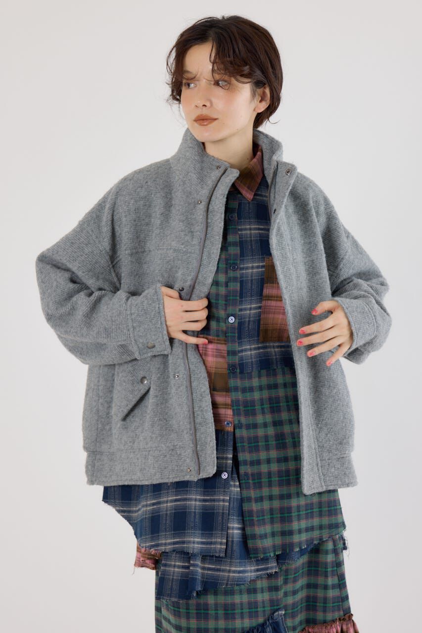 RODEO CROWNS「スライバービックブルゾン」|ブルゾン・スタジャン|