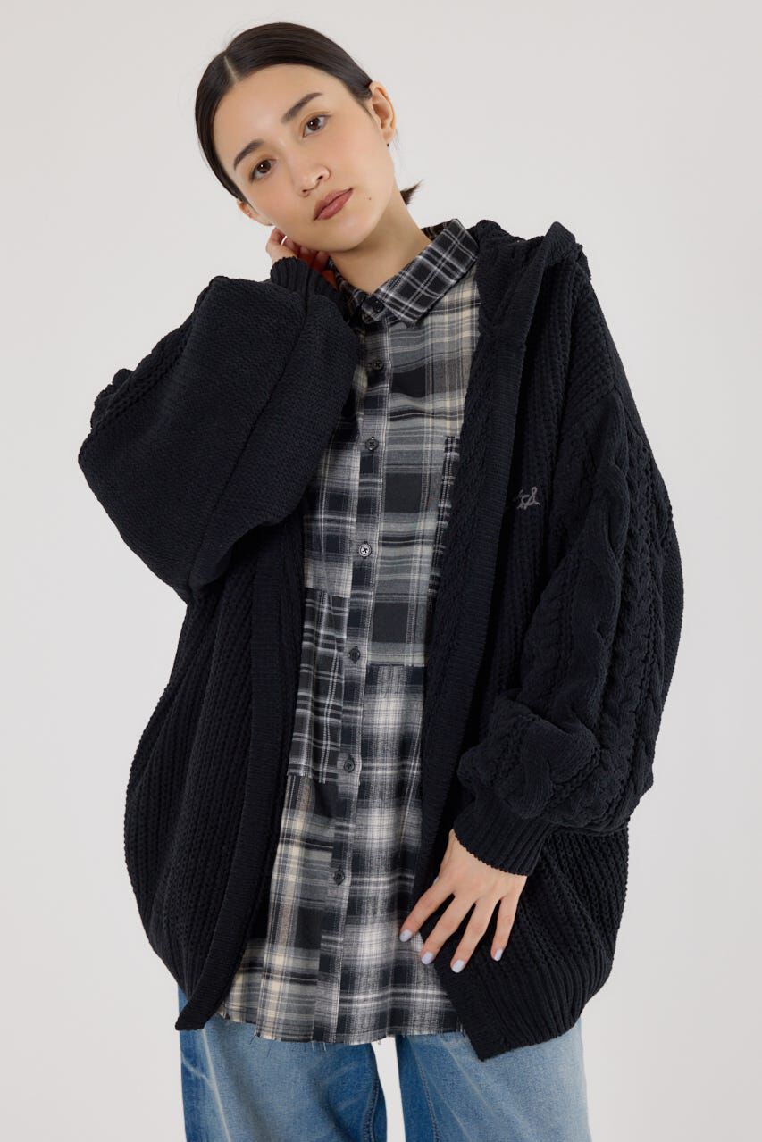 RODEO CROWNS「モールニットトッパーカーディガン」|カーディガン|