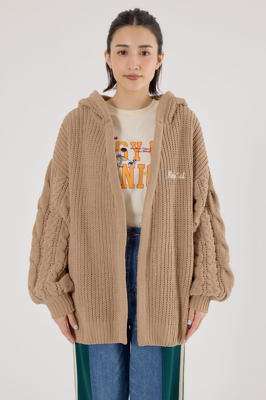 RODEO CROWNS「モールニットトッパーカーディガン」|カーディガン|