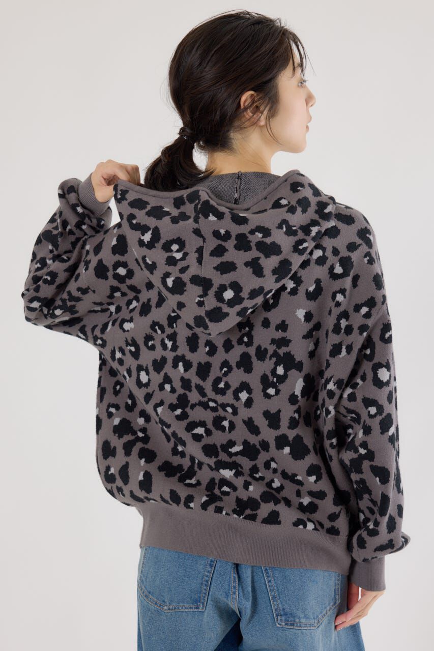 RODEO CROWNS「ジャガードニットジップパーカー」|パーカー|