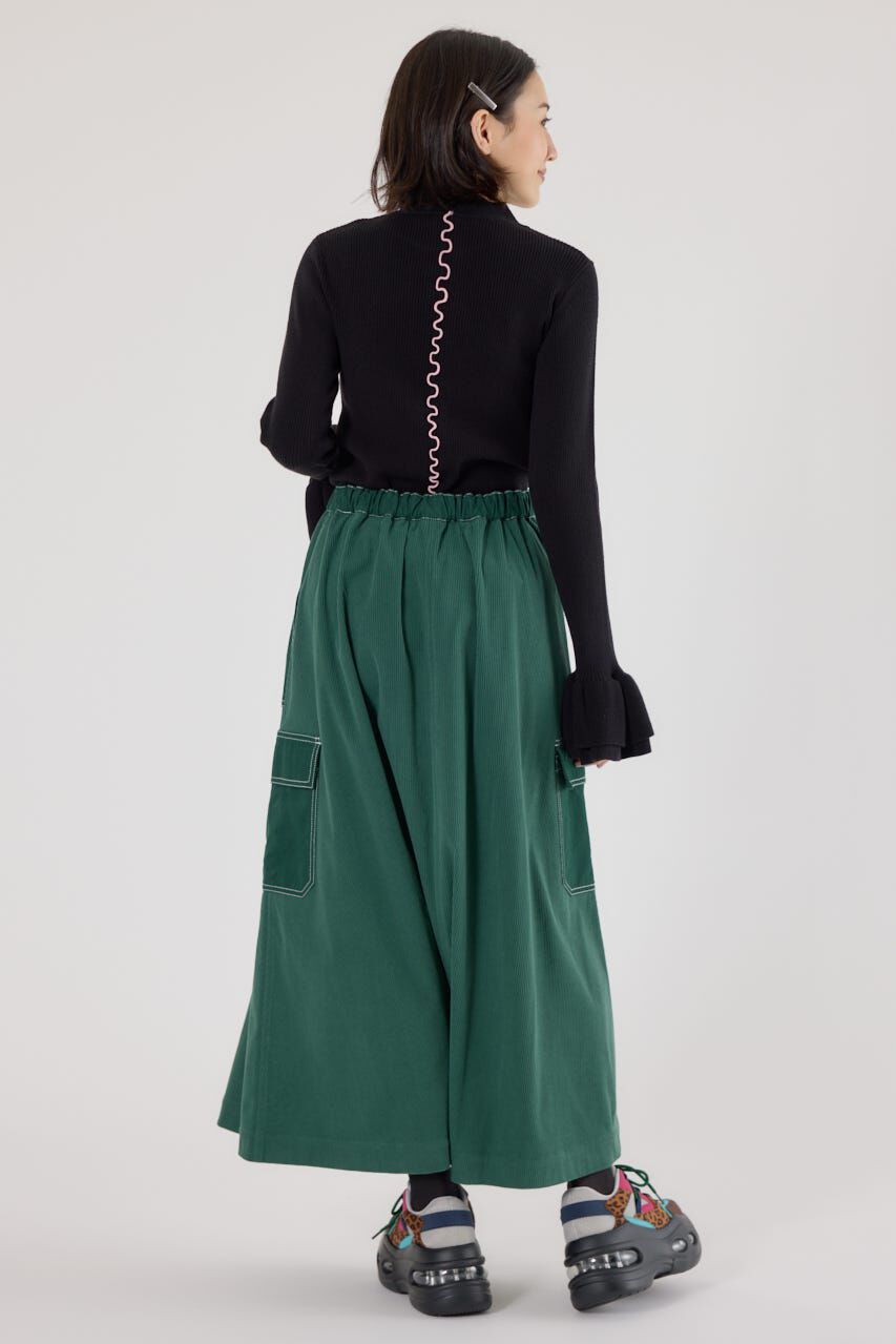 RODEO CROWNS「フリルリブニットトップス」|ニット・セーター|